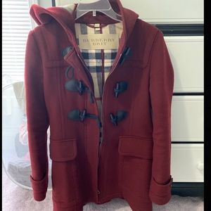 Burberry wool coat